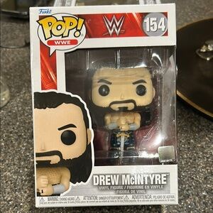 Funko WWE Drew McIntyre Figure with Black and Tan Details New in Box